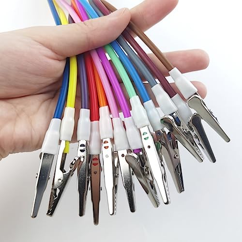 GXXMEI 12PCS Bib Holder Clip Napkin Dental Bib Clips Silicone Colorful Dentist - Image 5