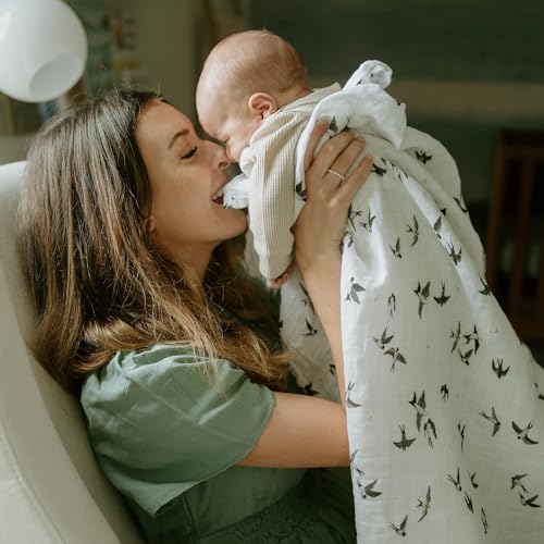 Little Unicorn Muslin Swaddle Blanket - Image 7