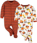 Gerber Baby Boys’ 2-Pack Sleep ‘N Play Pajamas by Gerber