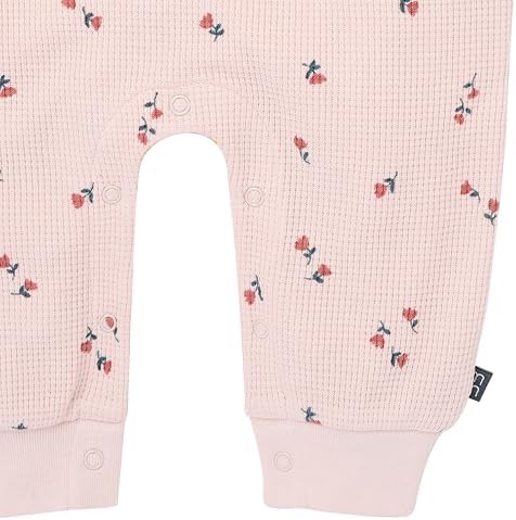 Modern Moments by Gerber Baby Henley Waffle Knit Romper - Image 4