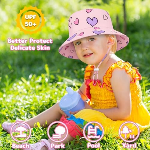 Baby Sun Hat Baby Boy Hats Toddler Hat UPF 50+ Bucket Hat - Image 3