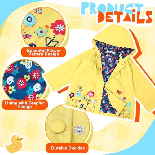 Twistover 2 Pcs Toddler Raincoat Boot Set - Image 5