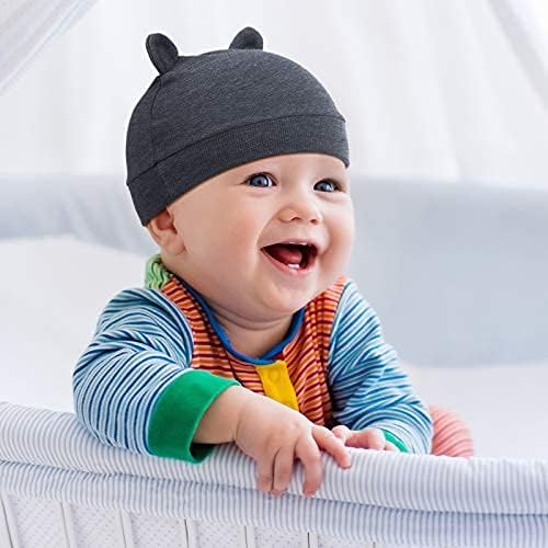Geyoga Pieces Newborn Baby Hat Bear Ears - Image 4