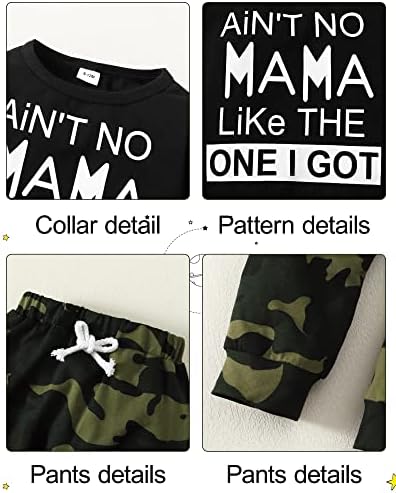 YALLET Baby Toddler Boy Clothes Fall Winter Outfit Long Sleeve Sweatshirts - Image 5