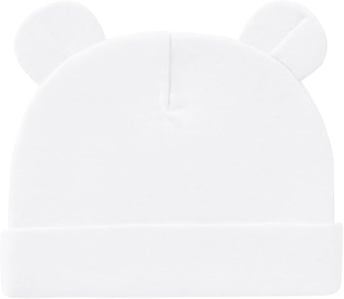 UTTPLL Newborn Hats Mittens Set Toddler Girls Boys Cotton Nursery Hospital - Image 2