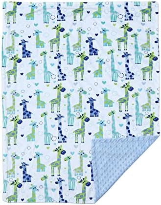 CREVENT Minky Baby Blanket for Boys, Soft Plush Receiving for Newborns - Image 5