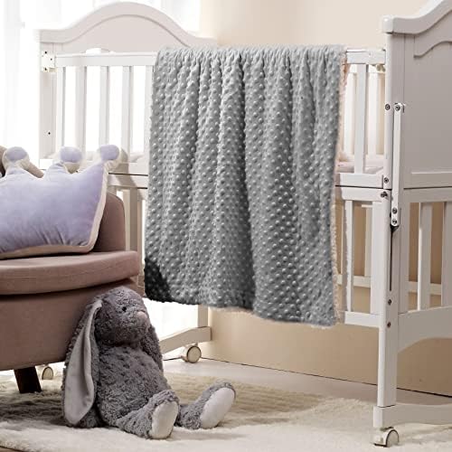 CREVENT Cozy Soft Warm Sherpa Baby Blanket - Image 2