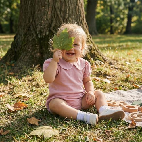 Baby Boy Girl Bubble Romper Short Sleeve Collar Summer Bodysuit - Image 2