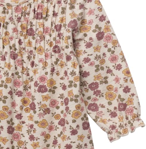 Modern Moments by Gerber Baby Girls' Long Sleeve Long Leg Ruffle Romper - Image 3