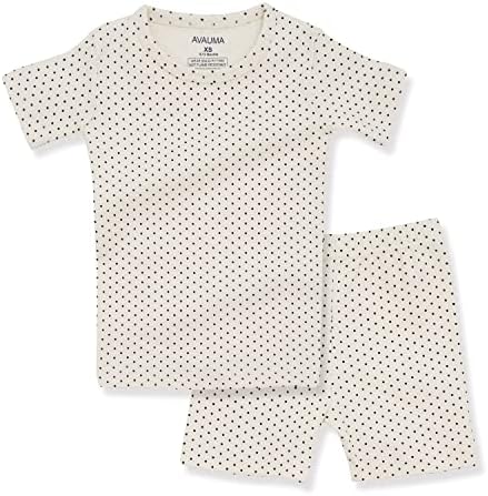 AVAUMA Baby Boys Girls Pajama Set 6M-7T Kids Cute Toddler Snug fit Pattern by AVAUMA