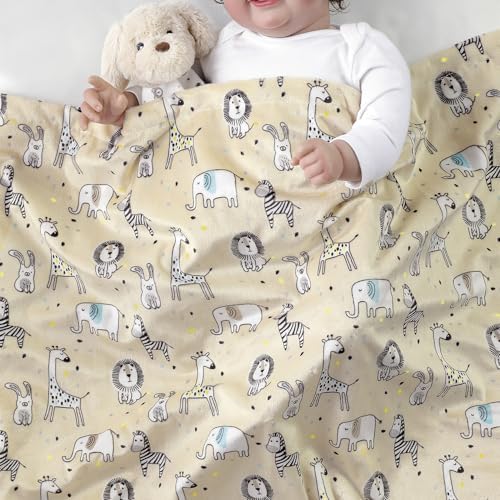CREVENT Cozy Soft and Warm Mink Baby Blanket, Gift Packing - Image 4
