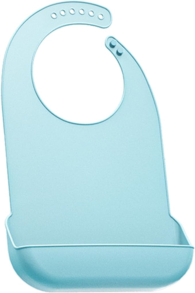 2 Pack Silicone Bibs for Adult Waterproof, Washable Adult Bib by YYGMSS