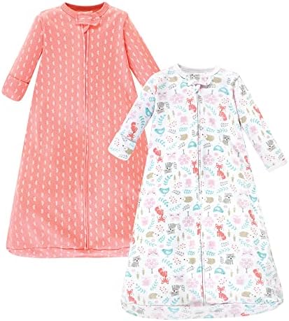 Hudson Baby Unisex Baby Cotton Long-Sleeve Wearable Sleeping Bag by HudsonBaby