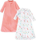 Hudson Baby Unisex Baby Cotton Long-Sleeve Wearable Sleeping Bag by HudsonBaby