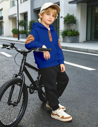 Oranchids Toddler Baby Boy Clothes Long Sleeve Hoodie Sweatshirt Tops and Pants - Image 3