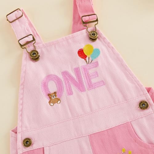 Fernvia Toddler Kids Baby Girl Boy Contrast Color Overalls Shorts Clothes - Image 5