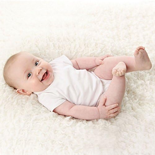 ROMPERINBOX Unisex Baby Onsies Solid Baby Bodysuit Romper Blank - Image 2