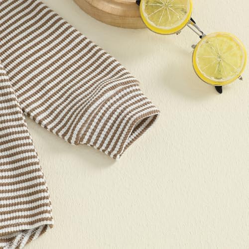 Thorn Tree Newborn Unisex Baby Clothes Set Hooded Long Sleeve Bodysuit Stretchy - Image 6