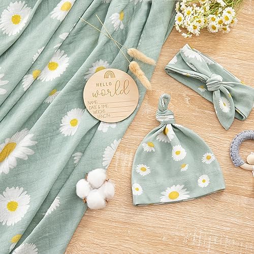 BabyWhale Muslin Swaddle Blanket - Image 3