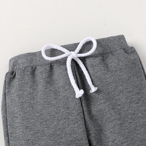 Happy Town Baby Fall Outfits for Girl Boy Long Sleeve Hoodie Top and Long - Image 6