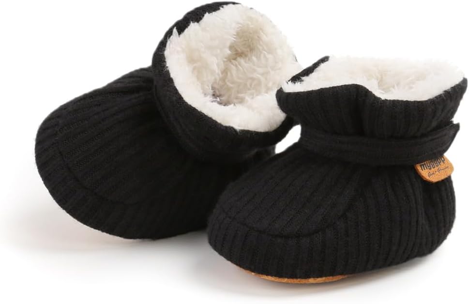 Ohwawadi Infant Baby Slippers Girls Boys Booties Warm Baby Socks Shoes Newborn - Image 6