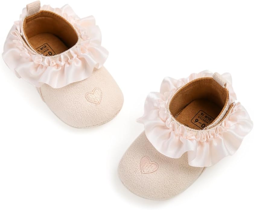 Ohwawadi Infant Baby Boys Girls Slippers Cozy Fleece Booties Soft Bottom Warm - Image 5