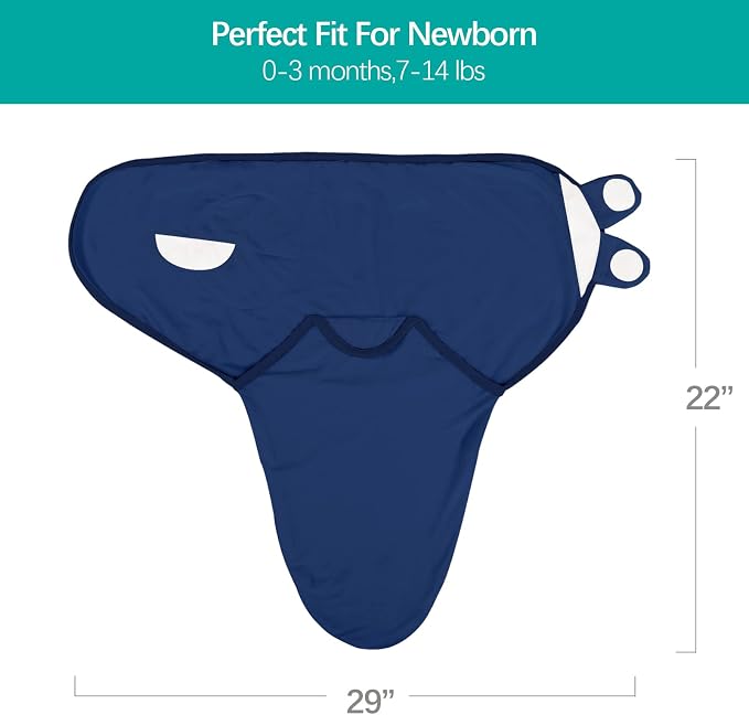 Biloban Baby Swaddles 0-3 Months - Image 5