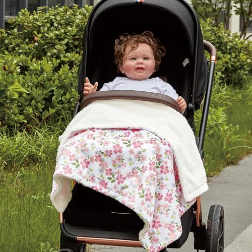 CREVENT 30''X40'' Cute Cozy Fluffy Warm Baby Blanket - Image 3