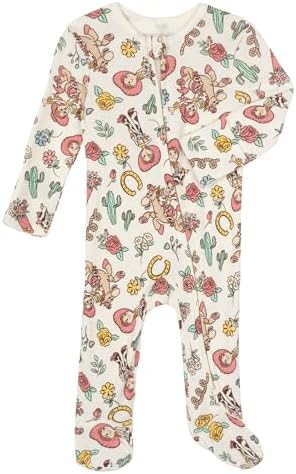 Disney Baby Girls' 2-Pack Footed Sleep N' Play Newborn to Infant - Image 2