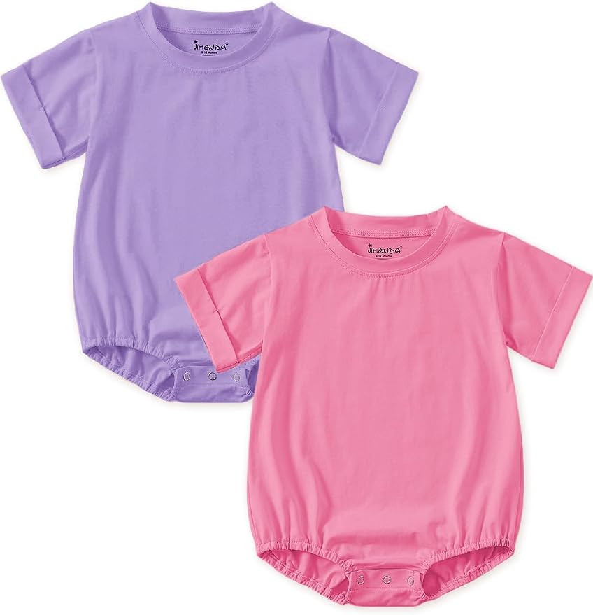 Jimonda Baby Bubble Rompers Boy Girl Cotton Shirt Clothes | Soft, breathable by JimondaBaby