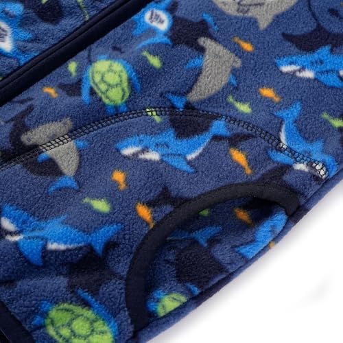 Toddler Boys Girls Fleece Jacket Lightweight Fall Spring 2-12 Years - Image 5