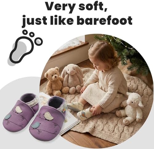 YALION Baby Soft Leather Shoes Suede Sole Infant Toddler First Walking Sports - Image 5