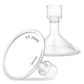 Maymom MyFit 11 mm Small Shields, Compatible with Medela Breast Pump- PersonalFit, Freestyle, Harmony, Maxi, Flex Connector, Connect to Widemouth/Narrow Connector, 2pcs