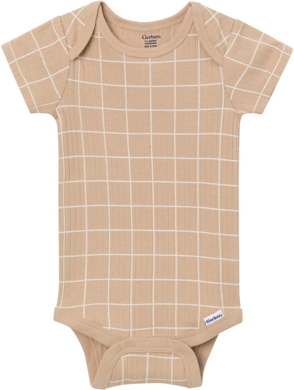 4-Pack Baby Boys Dino Blues Short Sleeve Onesies® Bodysuits - Image 4