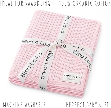 100% Organic Cotton Baby Blanket - Image 3