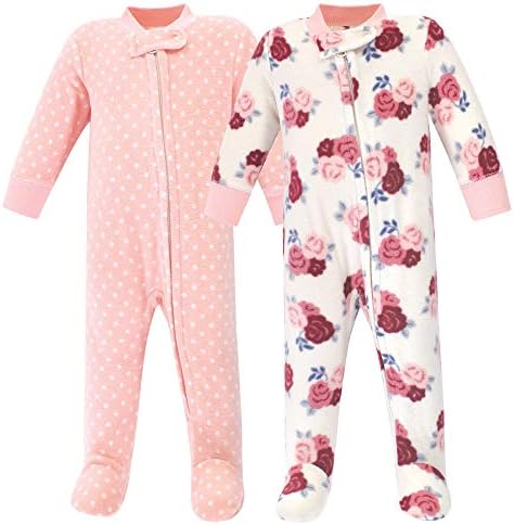 Hudson Baby Unisex Baby Fleece Sleep and Play - Image 2