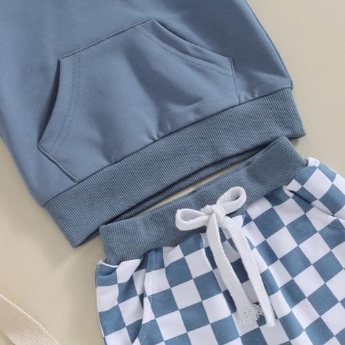 Toddler Baby Boy Hooded Dinosaur Summer Outfit Funny T-Shirt Shorts Set - Image 6