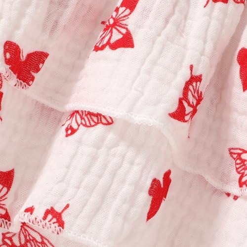 YOUNGER TREE Baby Girl Clothes Infant Summer Romper Dress Sleeveless Bodysuit - Image 7