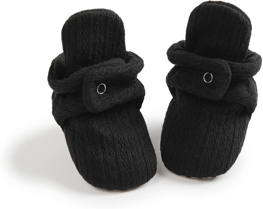 Sawimlgy Newborn Infant Baby Girl Boy Cotton Booties Stay On Sock Slippers Soft by Sawimlgy