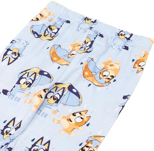 Bluey Boys' 2-piece Snug-fit Viscose Pajama Set, Soft & Cute - Image 3