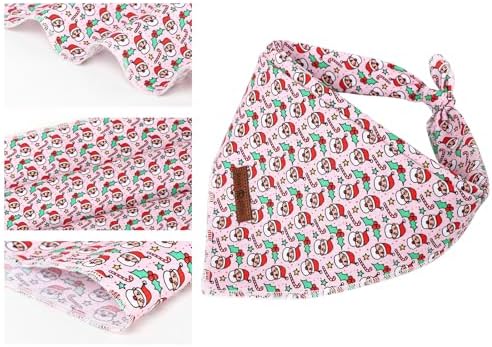 Lionet Paws Christmas Dog Bandana Girl - Image 2
