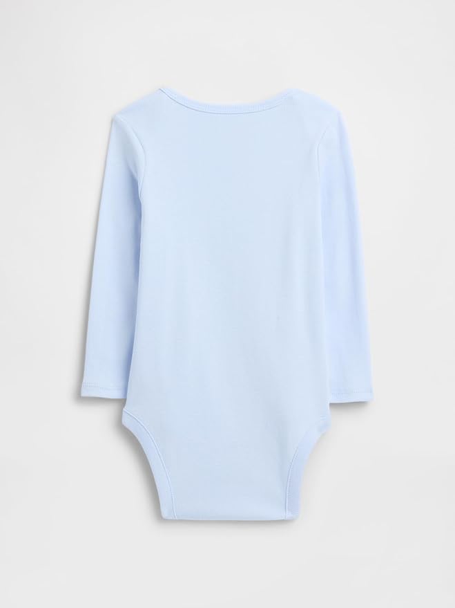 GAP Baby Long Sleeve Logo Bodysuit - Image 2