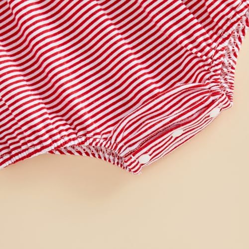 Baby Boy Girl Bubble Romper Short Sleeve Collar Summer Bodysuit - Image 7
