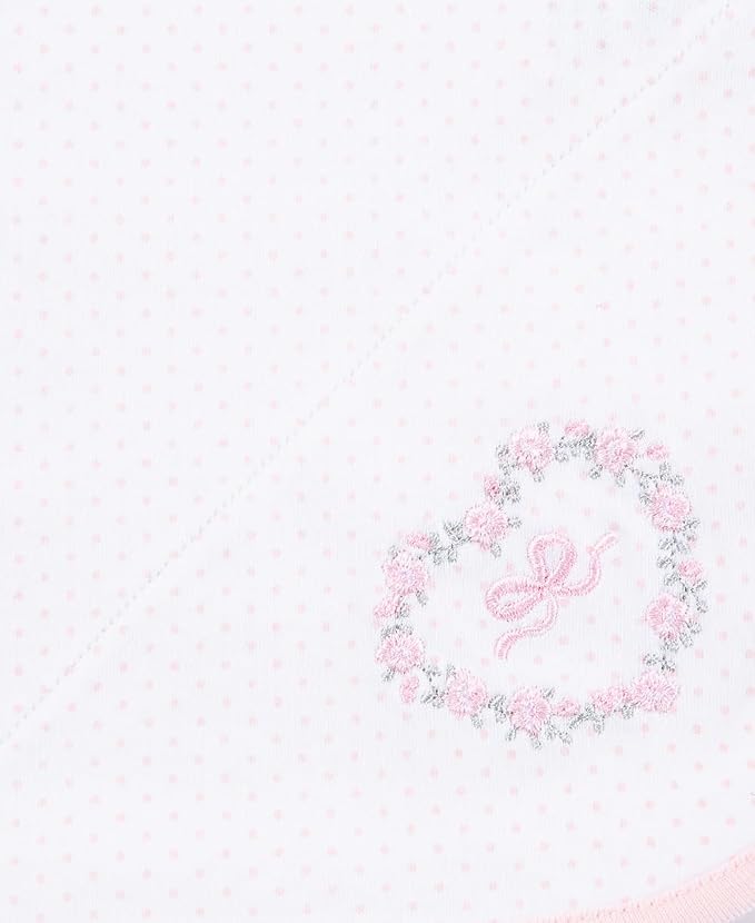 Little Me Blankets for Baby Girls' Thank Heaven for Little Girl's Swaddling - Image 4