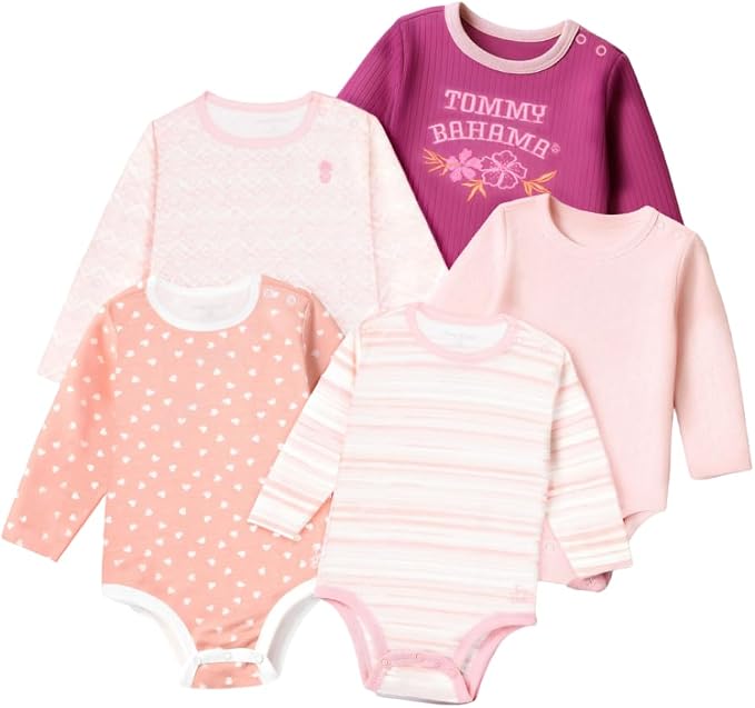 Tommy Bahama Baby 5-Piece Onesie Set by TommyBahama