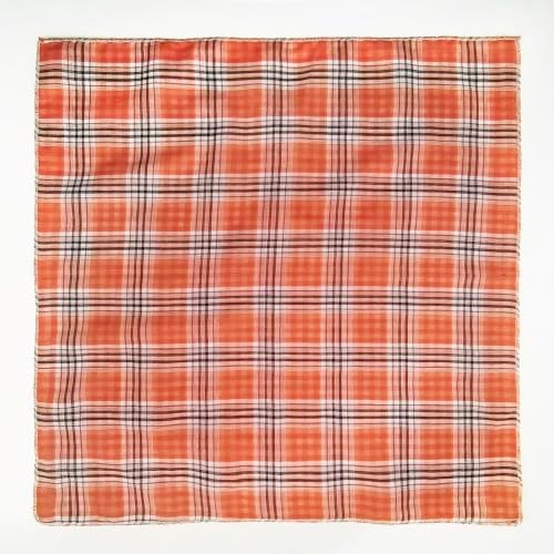 Double Layers Two Tones Dog Cotton Bandana Bibs Scarf DCB09 P&W - Image 4
