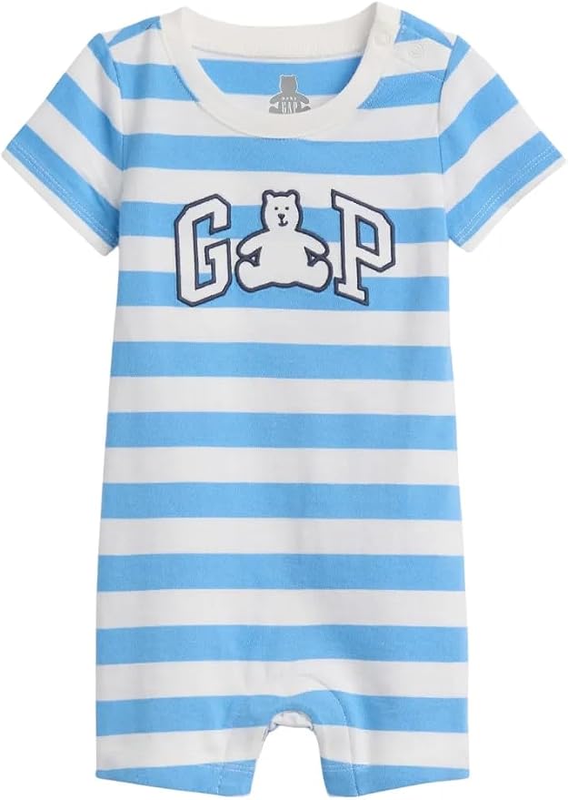 GAP Baby Short Sleeve Logo Shortie by GAP