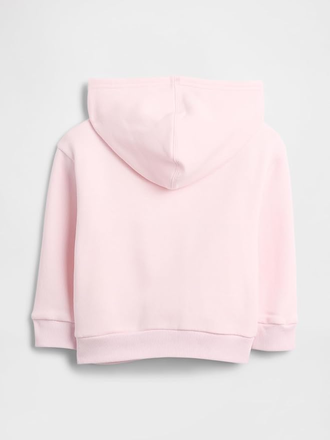 GAP Baby Girls' Playtime Favorite Logo Full Zip Hoodie Hooded Sweatshirt - Image 2