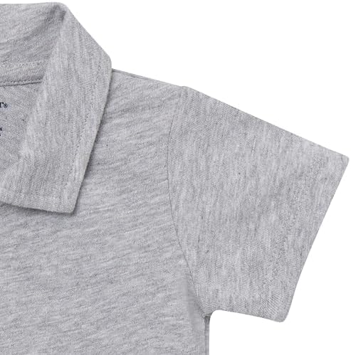 Gerber Baby Boys' Short Sleeve Polo Bodysuit - Image 3