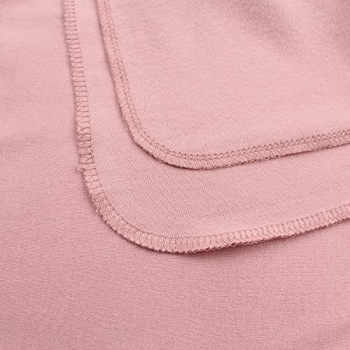 PESAAT Cotton Baby Swaddle Hat Set Newborn Infant Hats Receiving Blankets - Image 3